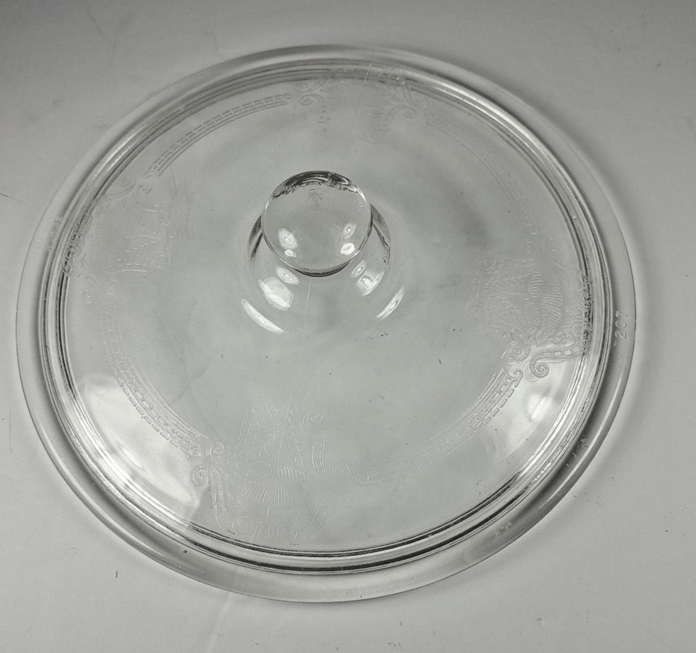 Glasbake POPPY 7" casserole lid